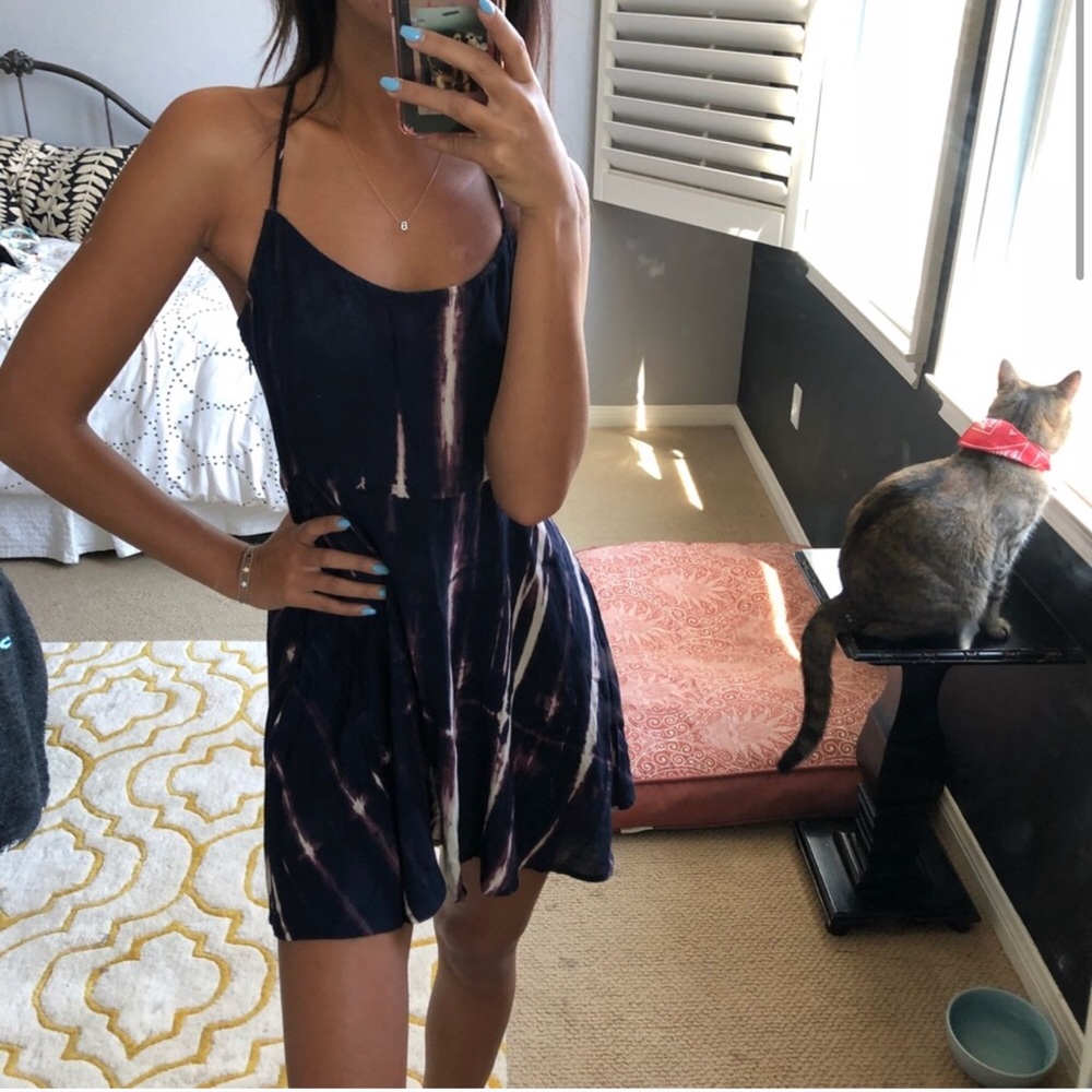 Mini tie-dye sundress
